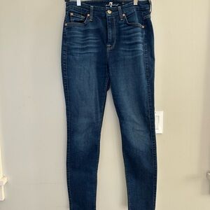7 For All Mankind Blue Women's Jeans